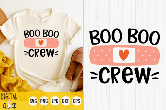 Boo Boo Crew School Nurse Svg Graphics