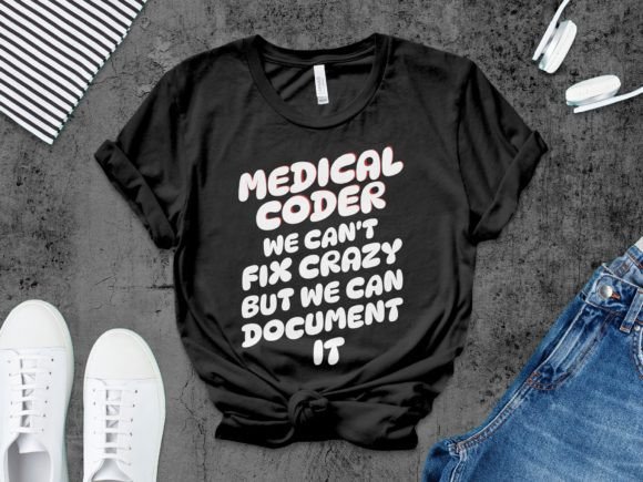 Medical Coder SVG for T-Shirt Designs