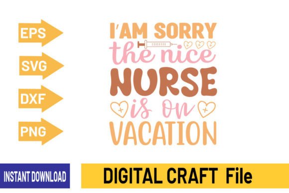 Nurse-SVG Design for T-Shirt Graphics