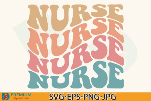 Nurse SVG PNG, Retro Nursing Gift Shirt Graphics