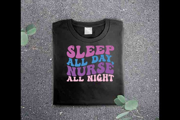 Retro Nurse SVG Design, Graphics & T-Shirt Designs