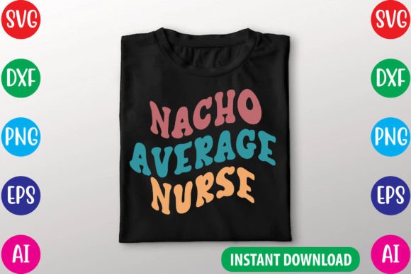 Retro Nurse Svg File: Graphics for T-Shirt Designs