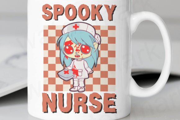 Spooky Nurse Svg, T-Shirt Designs