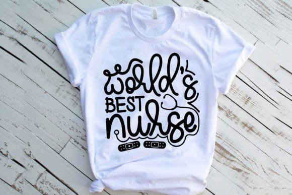 World's Best Nurse Svg for T-Shirt Designs